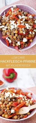 Low Carb Kichererbsen Hackfleisch Pfanne Mit Feta Und Paprika Rezept Rezepte Richtig Lecker Hackfleischpfanne
