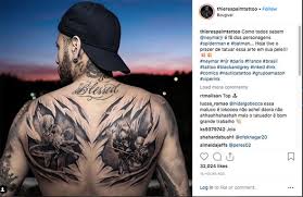 Professional footballer for borussia dortmund and england. Neymar Psg Star Gets Quality Spider Man And Batman Tattoos Football Sport Express Co Uk