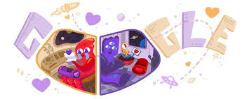 Google doodle celebrates the inventor of surgical masks on his 142nd birthday. Google S New Valentine S Day Doodle Features 2 Adorable Aliens