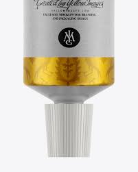 Download Aluminium Cream Tube Mockup In Tube Mockups On Yellow Images Object Mockups PSD Mockup Templates