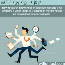 Working And Not Caring For Yourself Wtf Fun Facts Fun Facts Wtf Fun Facts Funny Facts