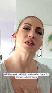 A little BTS of rehearsing at home for Always, Adele: A Tribute , #adele  #rehearsal #singer