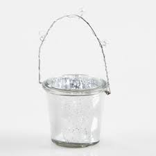 Give these lovely mercury candle holders to guests as party favors on their way out the door. Mercury Glass Candle Holders Save On Crafts