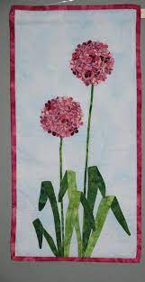 3d Quilt Allium Made By Sylvia Dros The Netherlands From Sylvia My Quilt Sewing Projects Fabric Origami Origami Quilt Art Quilts