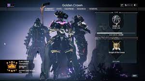 Maybe you would like to learn more about one of these? Rework The Clan System General Warframe Forums