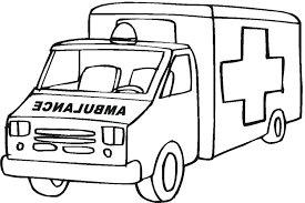 coloriage camion 646 gif 750 499 preschool coloring pages cars ambulance de voiture sport