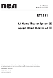 Rca Rt1511 User Manual Pdf Download Manualslib
