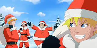 Naruto Bleach One Piece And Goku Christmas Crossover D Merry Christmas Personajes De Anime Animes Shonen Arte De Anime