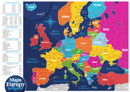 Mapa map — satellite images of mapa. Mapa Europy Zdrapka Produkt Polski Europa 8432454038 Allegro Pl
