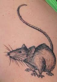 Rat paw print.i need to get a tat like this with the inscription. my rats walk all over me ! Rat Tat Oh I Love This So Much Rat Tattoo Body Art Tattoos Sweet Tattoos