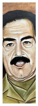 young saddam Hussein Yoga Mat by Fadel Ayoub