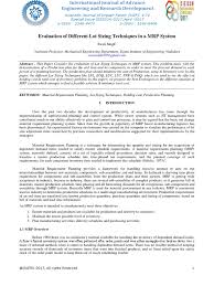 Ppt - Chapter 6 Material Requirements Planning Powerpoint Presentation -  Id:9072320