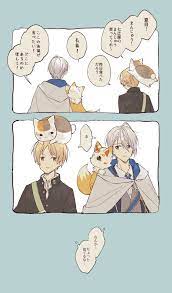 twitter マンガアニメ 夏目友人帳 イラスト かわいいコミック