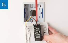 Switch off at the mains, then remove the existing switch and disconnect the wiring from the switch terminals at the rear, taking note of the present wiring of the switch and the marking on the terminals. How To Upgrade Dimmer Switch Bg Electrical Accessories