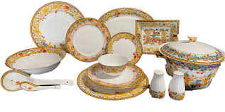 Vintage bone china dinnerware sets. Fleur De Lis Living Dallin 44 Piece Bone China Dinnerware Set Service For 6 Wayfair