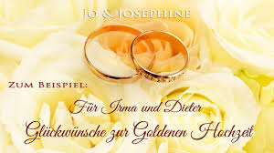 Vielleicht sogar schon früher, nur gibt's dafür keine belege. Lied Zur Goldenen Hochzeit Mit Personlichen Gluckwunschen Als Emotionales Geschenk Youtube