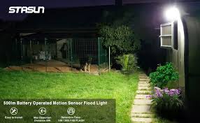 Honwell motion sensor light outdoor battery operated outside security flood light wireless ip65 waterproof 32 led dual head spotlights, motion detector lights for house garage porch garden shed. Stasun Wireless Battery Powered Security Light 500lm Motion Sensor Led Flood Light With Wide Lighting Angle 5000k Easy To Install Spotlight For Front Door Yard Garage