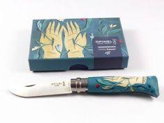 Opinel N 8 A C Dition Amour Andrea Wan Couteau Opinel Motif A La Main Couteaux De Collection