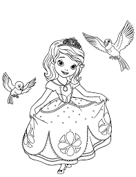 Princesa sofia da disney desenhos para imprimir colorir e. Dibujos De Disney Para Pintar Y Colorear Gratis Princesa Sofia Para Colorir Cores Disney Princess Sofia