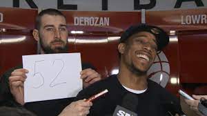 He was selected by the toronto raptors with the fifth overall pick in the 2011 nba draft.at the 2019 trade deadline, he was traded to the grizzlies. Valanciunas Hilariously Interrupts Derozan S Post Game Scrum Youtube