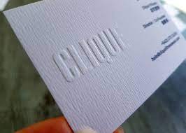 Textured business cards are made using different papers like dutch ivory, honey comb, conqueror contour brilliant white, ice gold conqueror, coral royal dutch egg shell, kinari ultra white, cream wove conqueror, contact cream, royal dutch linen, conqueror wove and art matte. Embossed Business Cards New Zealand Pinc