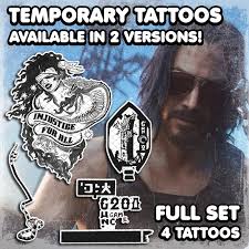 Judy Cyberpunk Tattoos