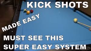The long rail numbers start at the rail you are kicking to and go 1, 2, 2.5, 3, 3.5, 4, 4.5, 5. How To Make Kick Shots In Pool Youtube
