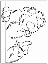 The bear and the big blue house. Bear In The Big Blue House Coloring Pages Coloring Home