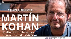 Martín Kohan ofrecerá una charla abierta Villa Mercedes sobre discurso y  violencia
