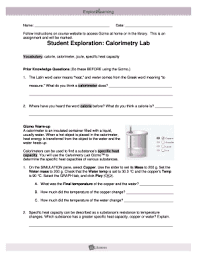 Jun 04, 2019 · you will use the calorimetry lab gizmo™ to determine the specific heat capacities of various substances. Calorimetry Lab Gizmo Answers Activity A Fill Online Printable Fillable Blank Pdffiller