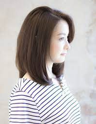 大人キレイ小顔長め前髪 nb 104 ヘアカタログ 髪型 ヘアスタイル afloat アフロート 表参道 銀座 名古屋の美容室 美容院 gaya rambut rambut pendek potongan rambut
