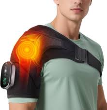 Triple Method Shoulder Massager with Heat, Massage, and Compression