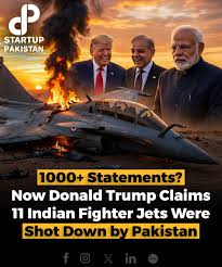 '11 Jets Were Shot Down': Trump Escalates India-Pakistan Conflict Claims Yet Again