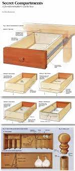 furniture secret compartments plans and projects woodarchivist com compartment woodworking natural wood mantel shelf