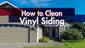 When you powerwash, it's all about the tip. How To Clean Vinyl Siding Youtube