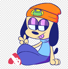 Illustration i did for a friend about one of his favorite psone characters. Parappa The Rapper Video Game Fan Art Video Game Fictional Character Png Pngegg