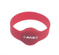 ‫125kHz سوار معصم سيليكون RFID بشريحة مزدوجة Tk4100 T5577 ...‬‎