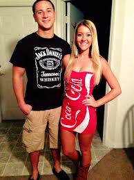 Couple Halloween Costume Jack Coke 2017 Halloween Costumes Cute Couples Costumes Funny Halloween Costumes