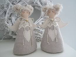 Reserviert Zwei Weihnachtsengel Im Landhaus Stil Engel Basteln Weihnachtsengel Filz Christbaumschmuck