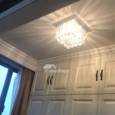 While there are plenty of ceiling flush mount lights to choose from, they're more functional than aesthetic. Ceiling Crystal Lights Flush Mount Hallway Round Square Decorative Dropped Foyer Modern Bedroom