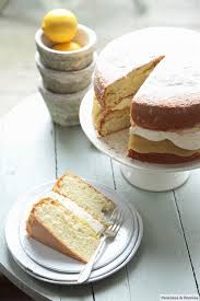 Light Lemon Curd Cake Lemon Curd Cake Lemon Recipes Lemon Desserts