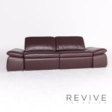 77 Modest Sofa Rot Leder