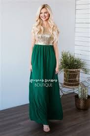 Jewel Green And Gold Sequin Modest Bridesmaids Dress Modest Dresses Modest Bridesmaid Dresses Bridesmaid Dresses With Sleeves