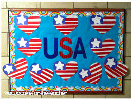 See more ideas about memorial day, patriotic classroom, veterans day. Good Things And Currently Summer Bulletin Boards Patriotic Classroom Classroom Art Projects