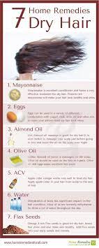 Learn several effective home remedies for dry hair, everything from ways to wash and dry to spa treatments using items from your refrigerator. These 7 Home Remedies For Dry Hair Will Make Your Hair Healthy Glossy And Shiny In A Very Short Time Home Remedies For Hair Diy Hair Conditioner Hair Remedies