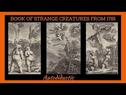 Book Of Strange Creatures From 1781 Youtube In 2020 Weird Creatures Creatures Strange