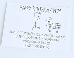 Birthday Card For Mother Mother Birthday Mom Birthday Funny Birthday Card Silly Funny Joke Birthday Card Mom Birthday Funny Funny Birthday Cards Birthday Cards For Mom