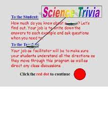 Learn vocabulary, terms, and more with flashcards, games, and other study tools. Science Trivia Powerpoint Lesson Middle School By David Filipek