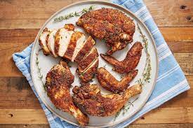 This Quick Easy Air Fryer Rotisserie Chicken Tastes Like It S Been Roasting For Hours Recipe Chicken Dishes Recipes Rotisserie Chicken Recipes
