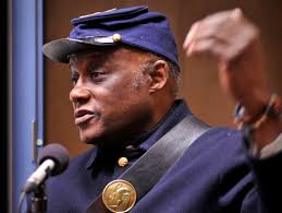 Civil War anniversary has Mass. 54th Regiment re-enactors in demand